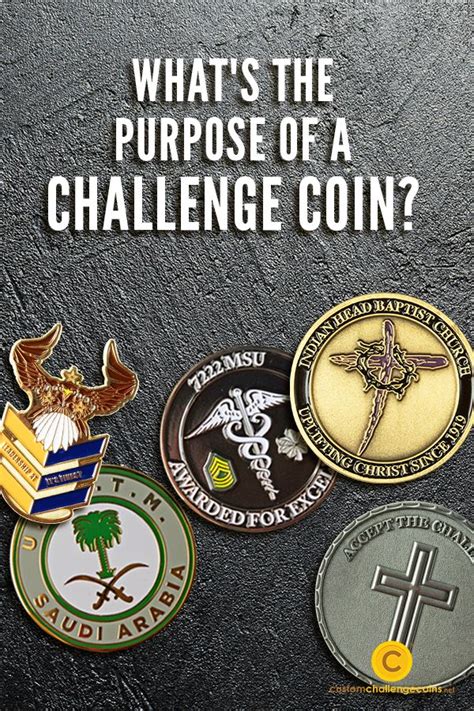 what is the purpose of a challenge coin